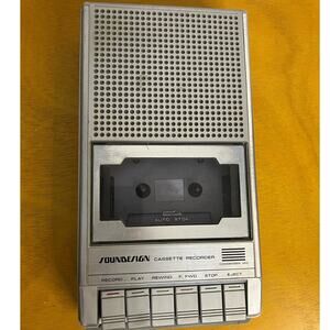 Vintage Soundesign Model 4366 Portable Shoebox Cassette Recorder - UNTES…